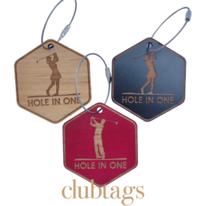 clubtags Hole in One Golf Bagtag